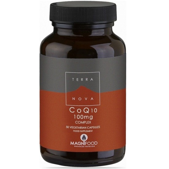 TERRANOVA CoQ10 100mg Complex - 50 capsules