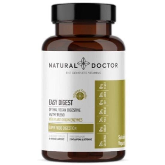 NATURAL DOCTOR EASY DIGEST 60 veg caps
