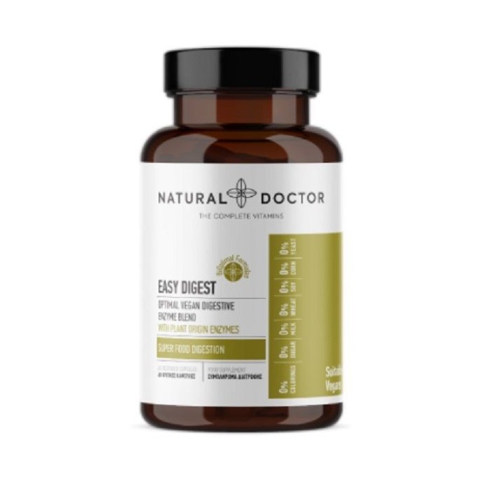 NATURAL DOCTOR EASY DIGEST 60 veg caps
