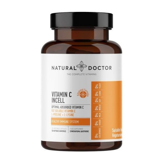 Natural Doctor VIT C INCELL 350mg 120 caps