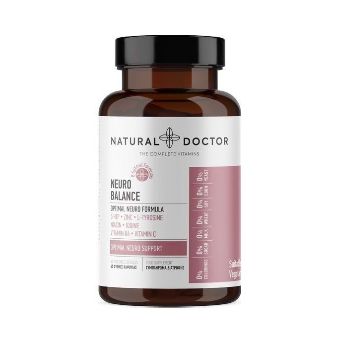 NATURAL DOCTOR EUPHORIA NEUROBALANCE 60 veg caps