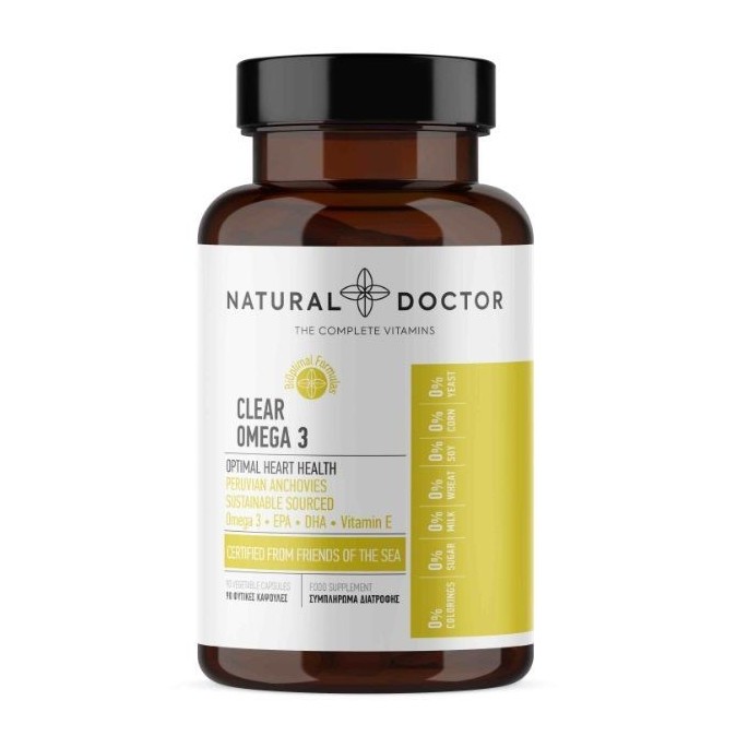 NATURAL DOCTOR Clear Omega 3, 90 Veg.Caps