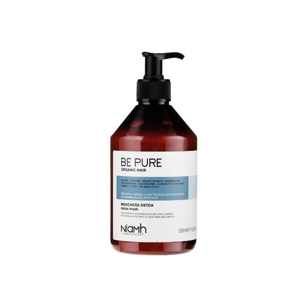 PARISIENNE NIAMH BE PURE Organic Detox Mask - 500ml