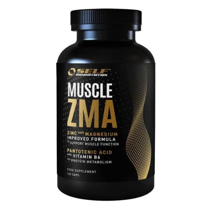 SELF OMNINUTRITION Muscle : ZMA 120 κάψουλες - Self / ΖΜΑ Ειδικά Συ...