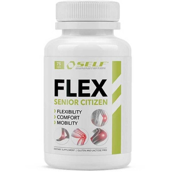 SELF OMNINUTRITION  Flex Senior Citizen 75 Caps - Self Omninutrition / MSM Αρθρώσεις