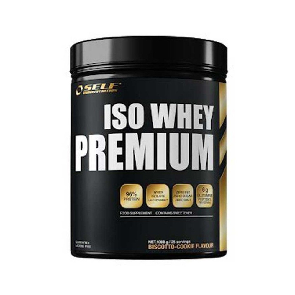 SELF OMNINUTRITION  Iso Whey Premium 1kg - SELF Omninutrition / Πρωτεΐνη Γράμμωσης 96%