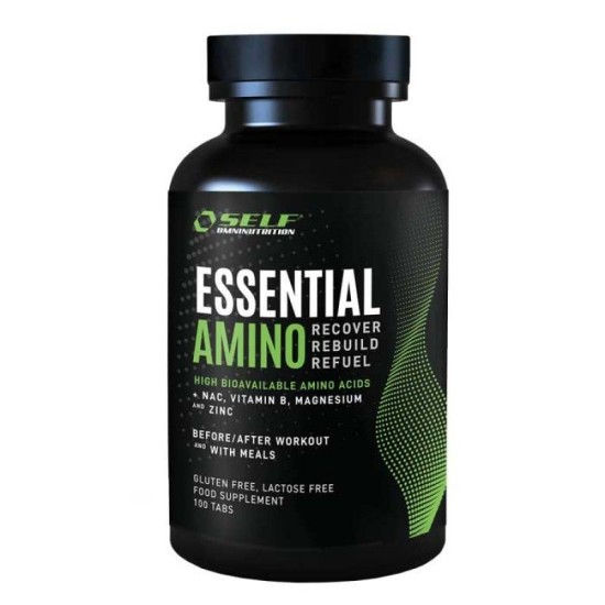 SELF OMNINUTRITION  Essential Amino 100 tabs - Self Omninutrition