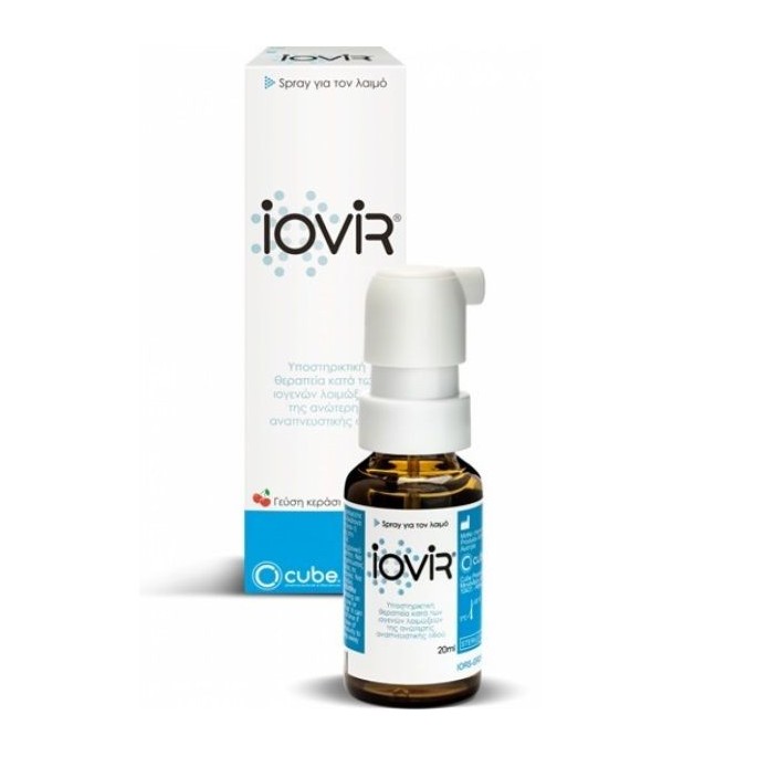 Iovir Throat Spray 20ml Throat Spray Against Virusses