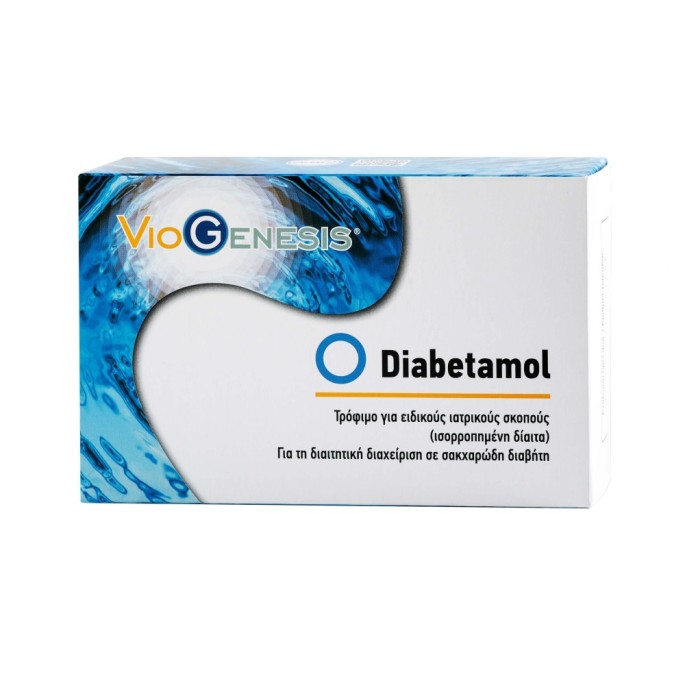 VIOGENESIS Diabetamol 60 tabs