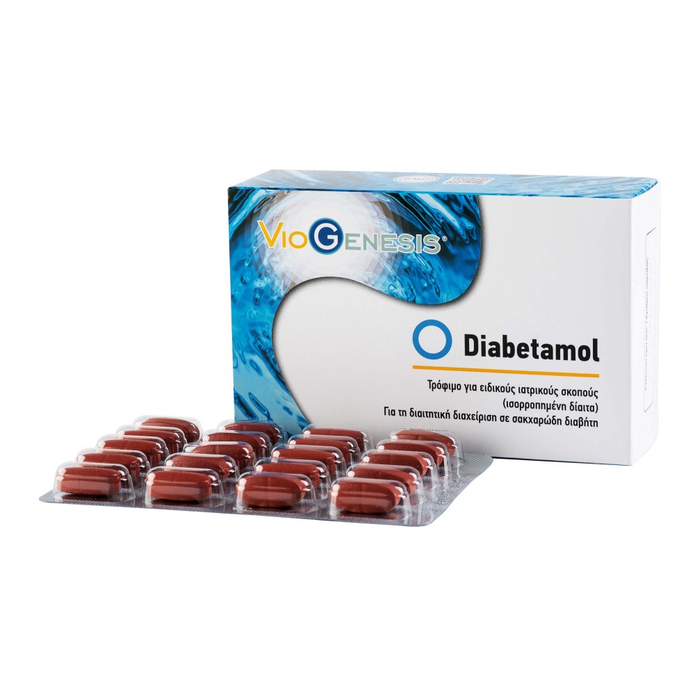 VIOGENESIS Diabetamol 60 tabs