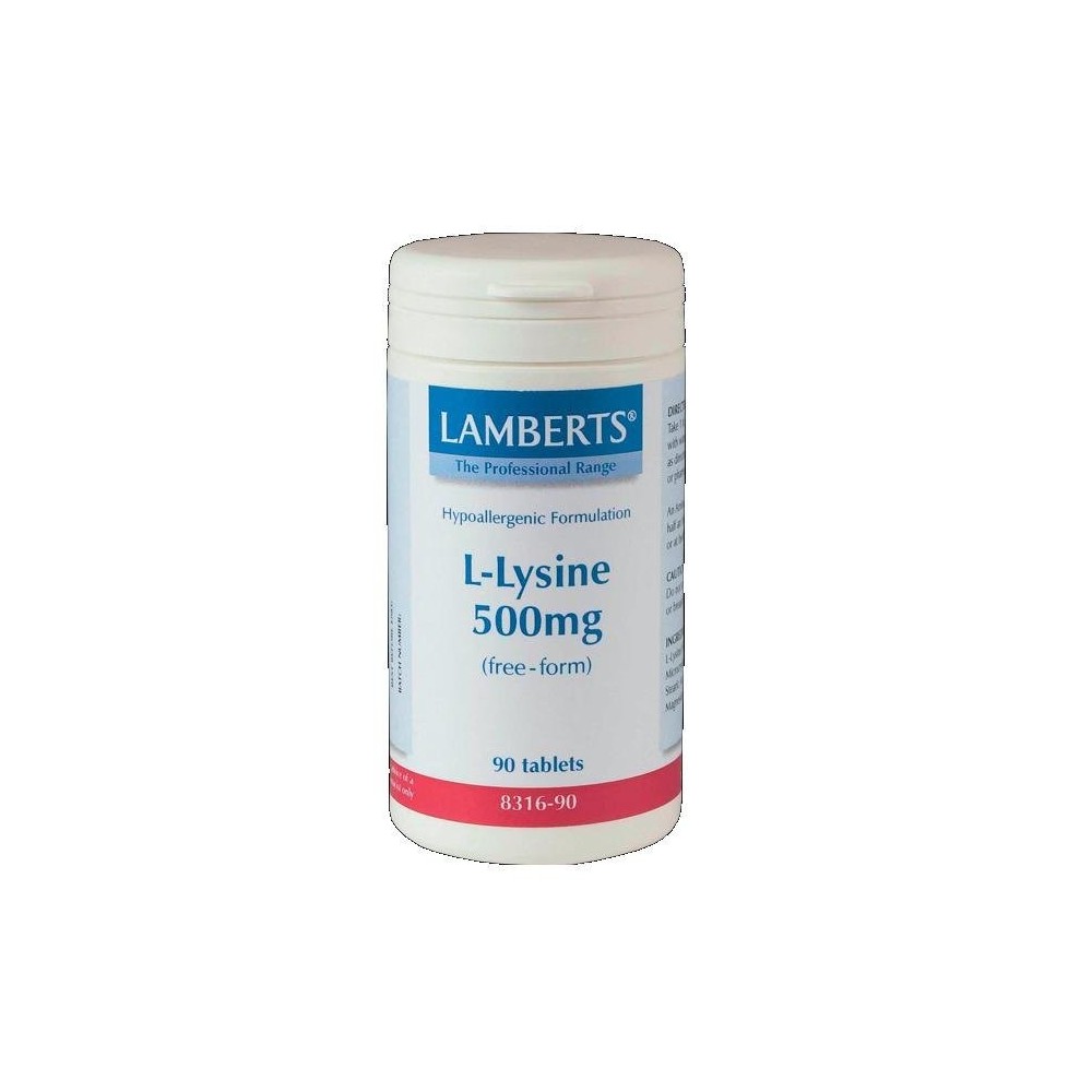 LAMBERTS L-LYSINE 500mg 90 tabs