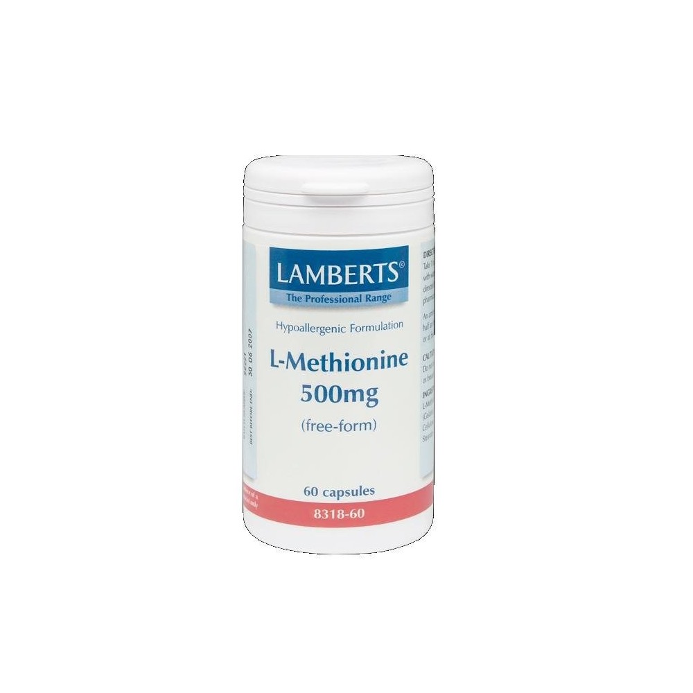 LAMBERTS L-METHIONINE 500mg  60 caps