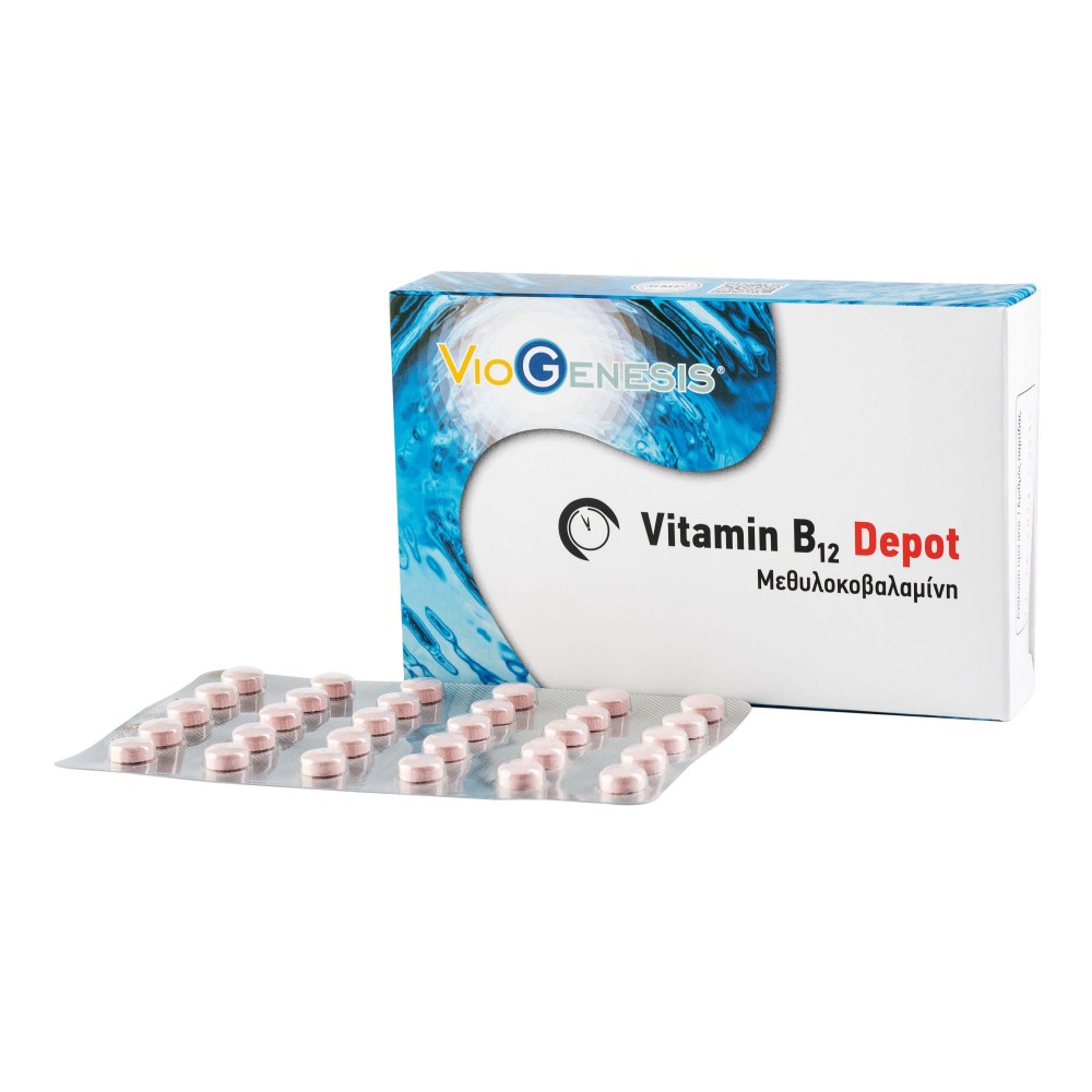 VIOGENESIS Vitamin B12 [Methylcobalamin] 1000 μg DEPOT 30 tabs
