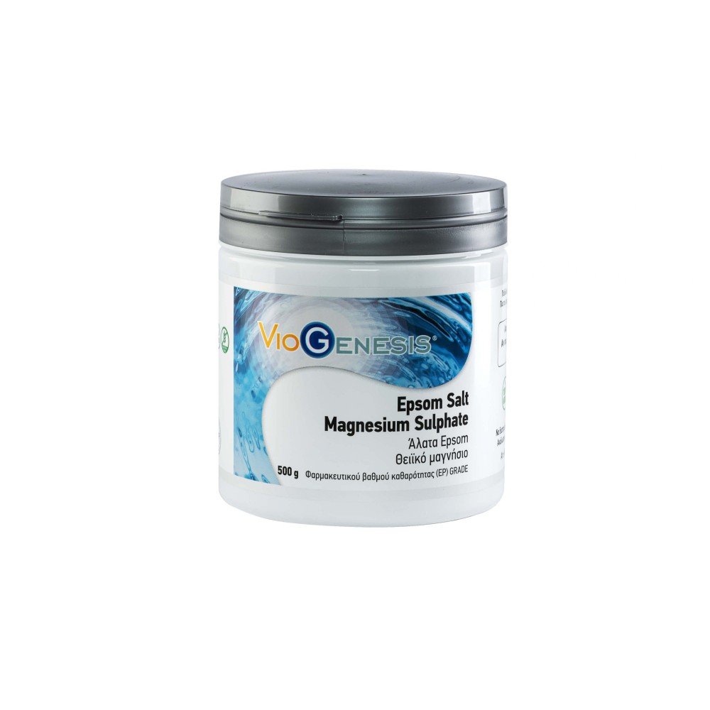 VIOGENESIS Epsom Salt Magnesium Sulphate 500 gr