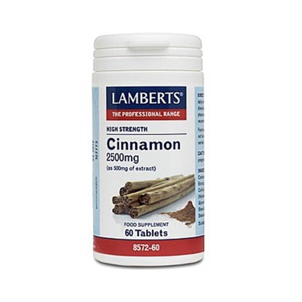 LAMBERTS CINNAMON 2500mg 60tabs