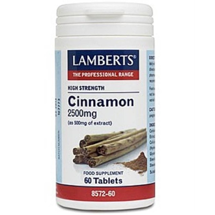 LAMBERTS CINNAMON 2500mg 60tabs
