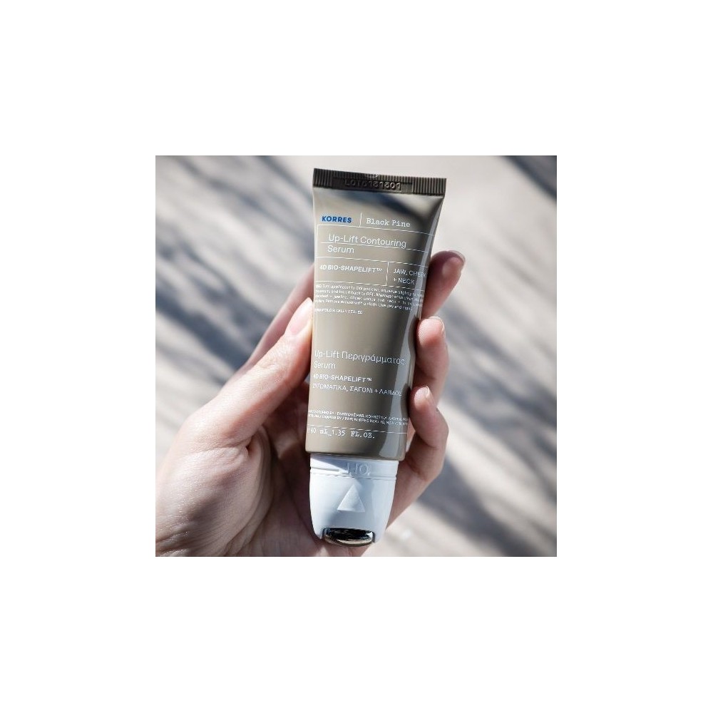 Korres Μαύρη Πεύκη Serum Up-Lift για Σύσφιγξη & Επανασμίλευση Περιγράμματος 40ml