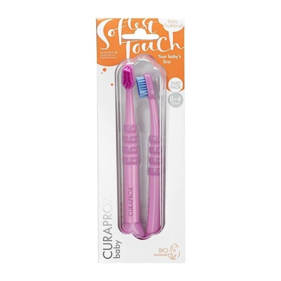 CURAPROX Baby toothbrushes Pink 2τμχ
