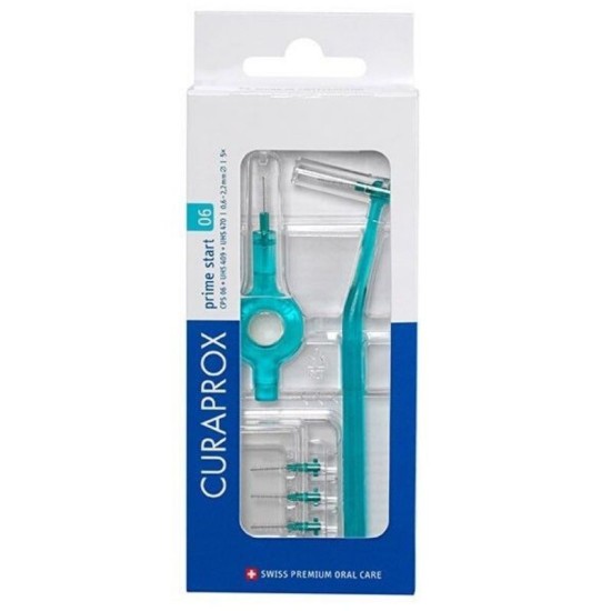 CURAPROX CPS 06 Prime Start -2 Λαβές -Μεσ.Βουρτσ. ΤΥΡΚΟΥΑΖ