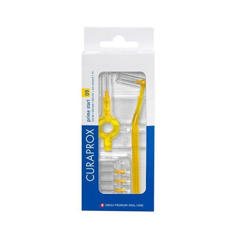CURAPROX CPS 09 Prime Start -2 Λαβές -Μεσ.Βουρτσ. ΚΙΤΡΙΝΟ