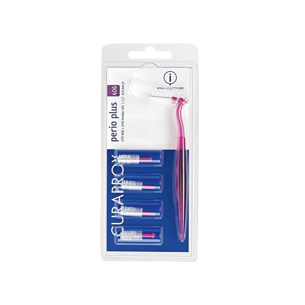 CURAPROX CPS 406 perio plus (ΦΟΥΞΙΑ - 5 τεμάχια) – Μεσοδόντια βουρτ...
