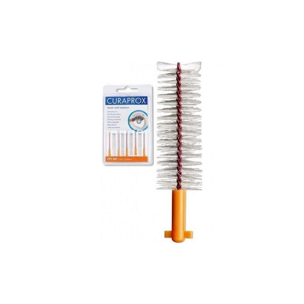 CURAPROX CPS 507 soft implant (ORANGE - 5 pieces) – Interdental brushes