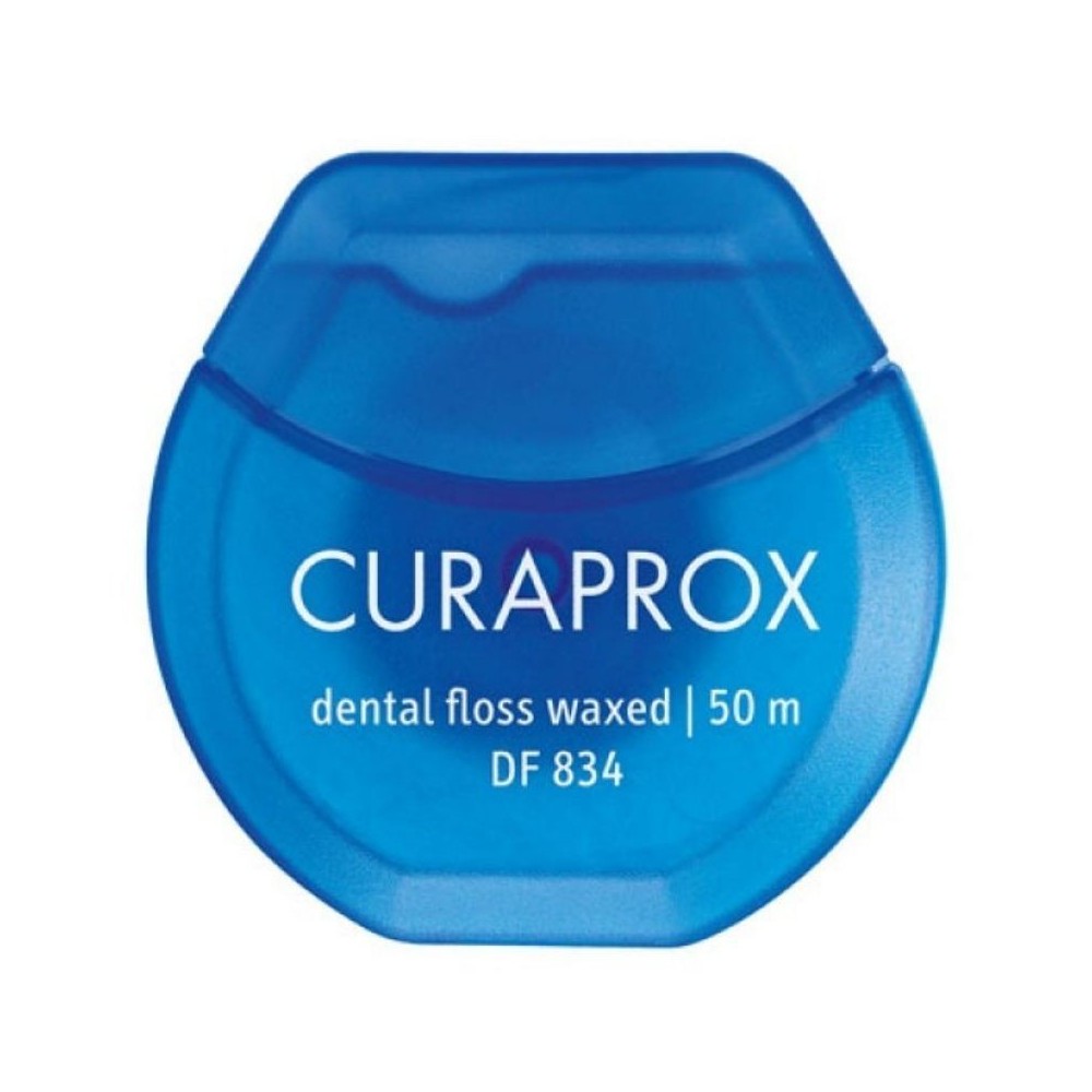 CURAPROX DF 834 (50 m.) – Οδοντικό νήμα κερωμένο με γεύση μέντας