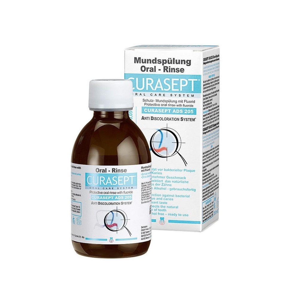 CURASEPT ADS 205 (0,05% CHX + 0,05% F, 200 ml) – Στοματικό διάλυμα