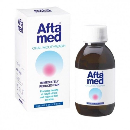 AFTAMED Solution (150 ml) – Αντιμετώπιση κατά των στοματικών ελκών ...