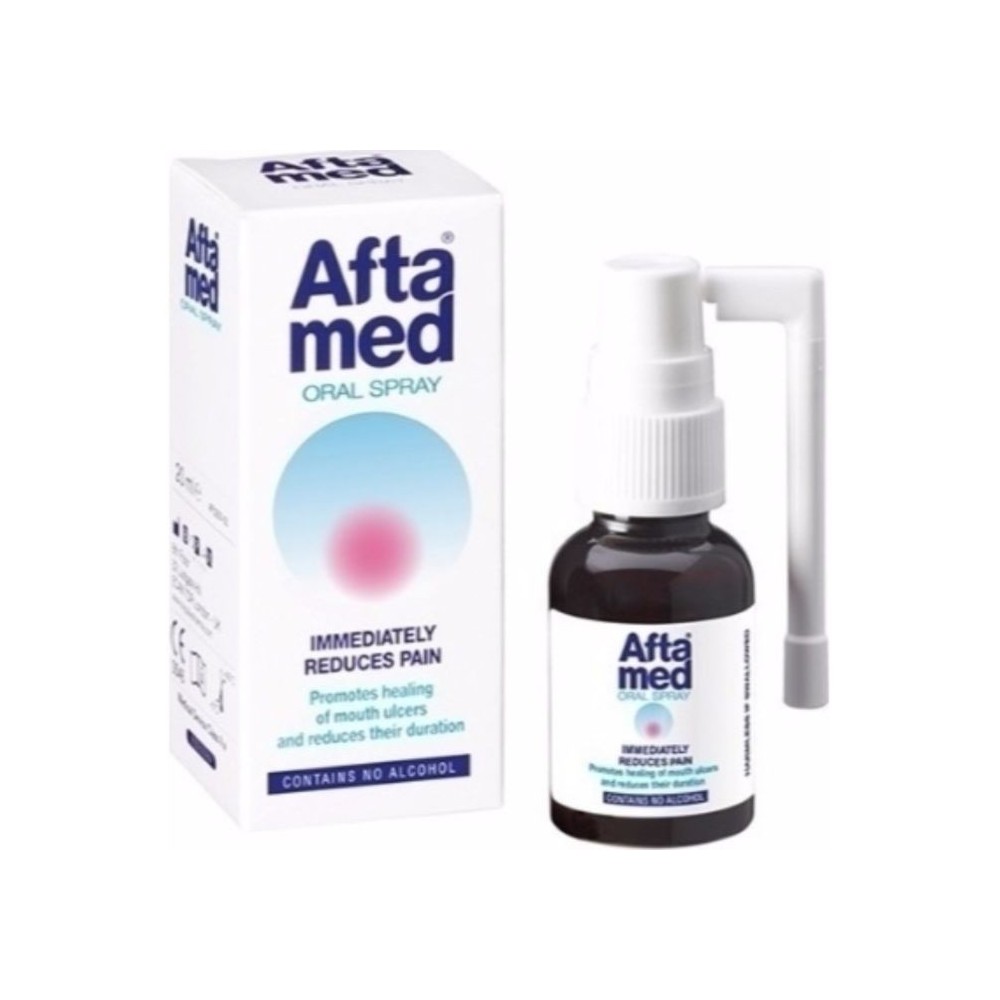 AFTAMED Spray (20 ml) – Spray για την αντιμετώπιση των στοματικών ελκών