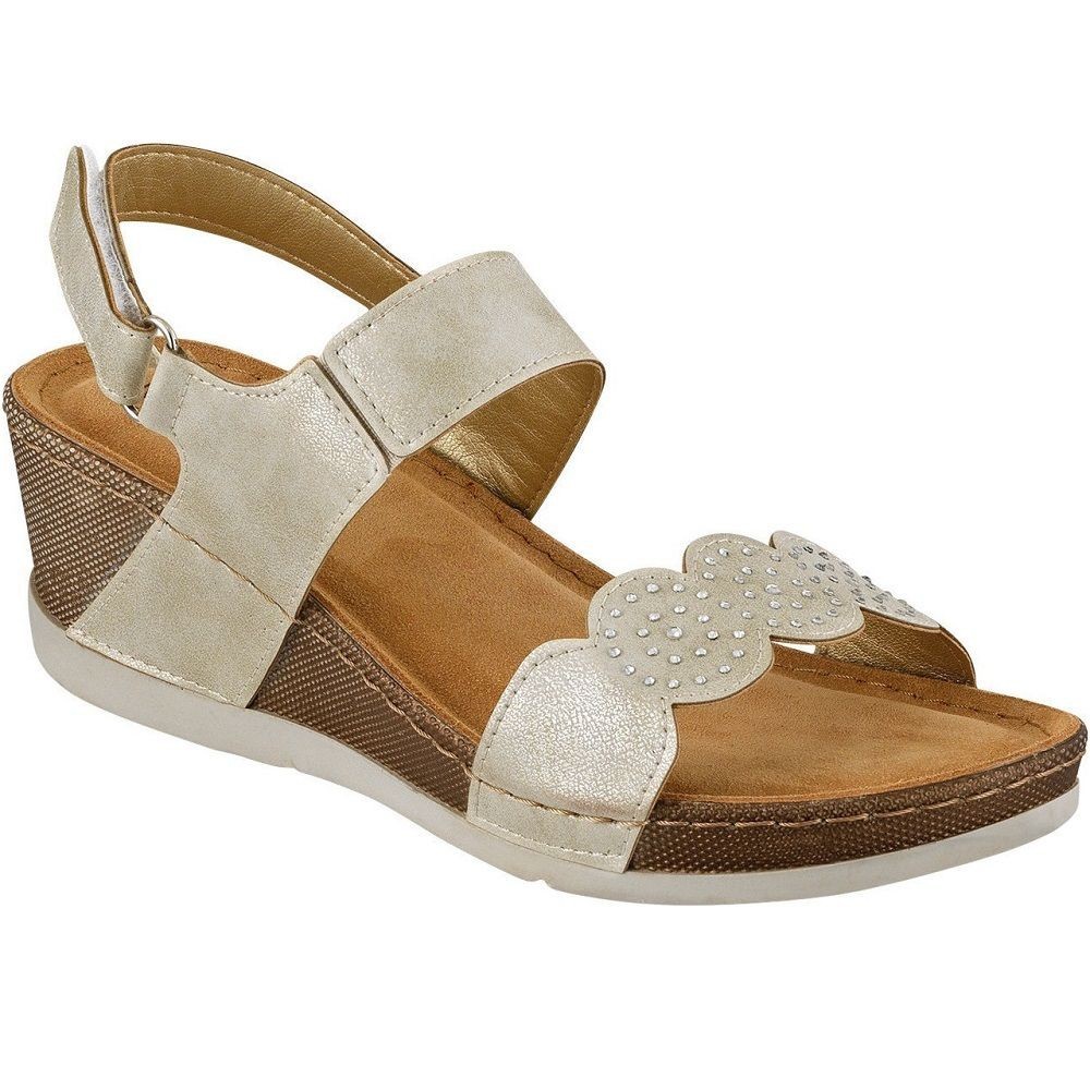 NATURELLE 2054 BEIGE ANATOMIC SANDALS