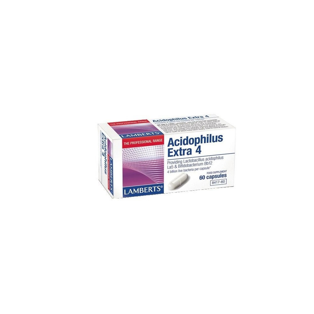 LAMBERTS ACIDOPHILUS EXTRA 4 60 caps