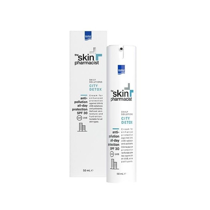 INTERMED SKIN PHARMACIST City Detox ANTIPOLLUTION Cream SPF30 50mL