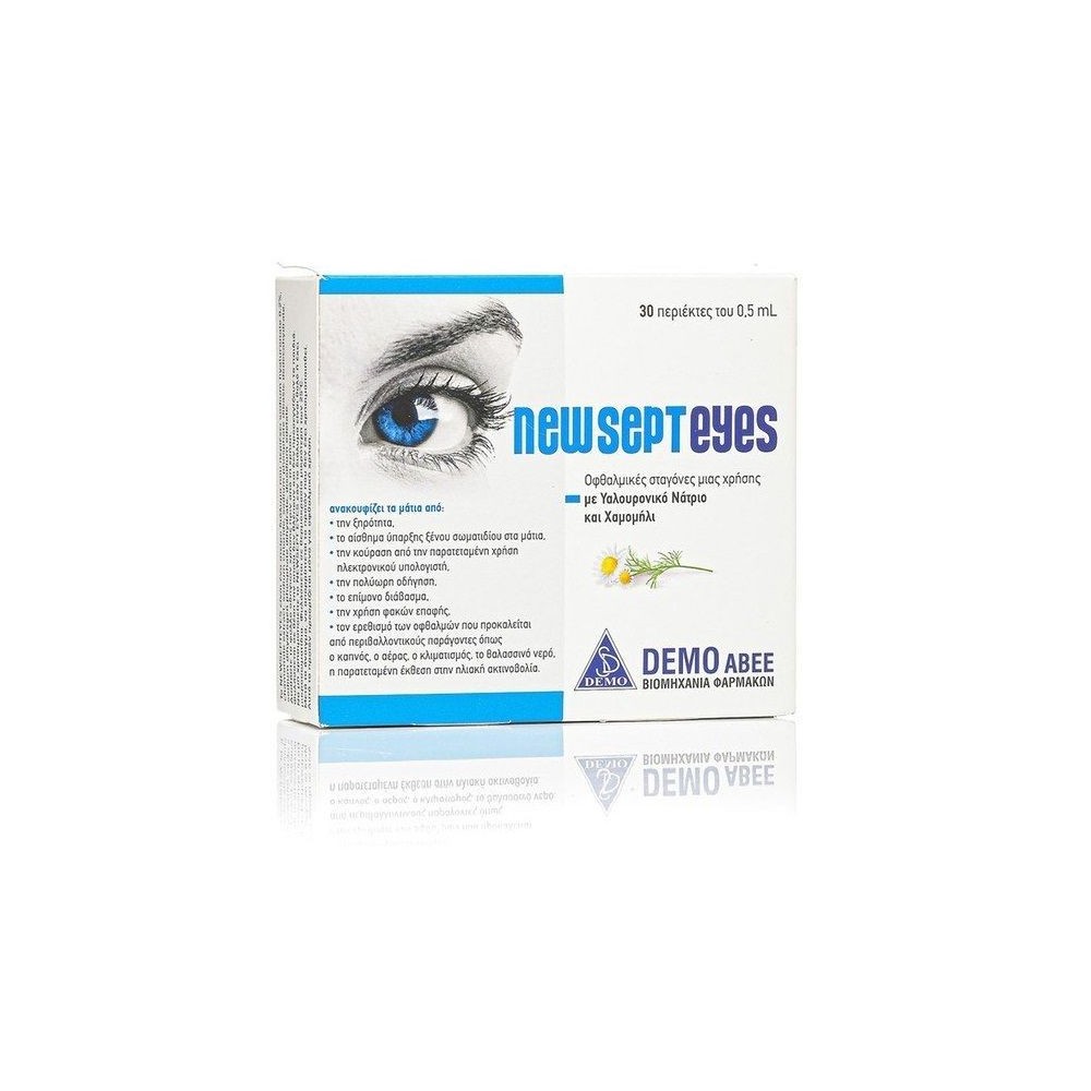DEMO Newsept Eyes 30x0.5ml Lubricating Eye Drops