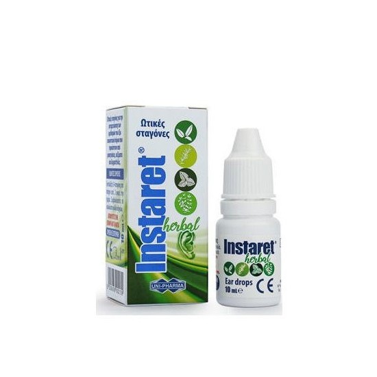 UNIPHARMA INSTARET HERBAL EAR DROPS (FLX10ML) 10ml