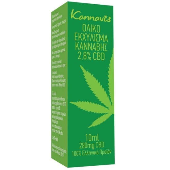 KANNAVIS ΕΚΧΥΛΙΣΜΑ CBD 2,8 % 10 ml