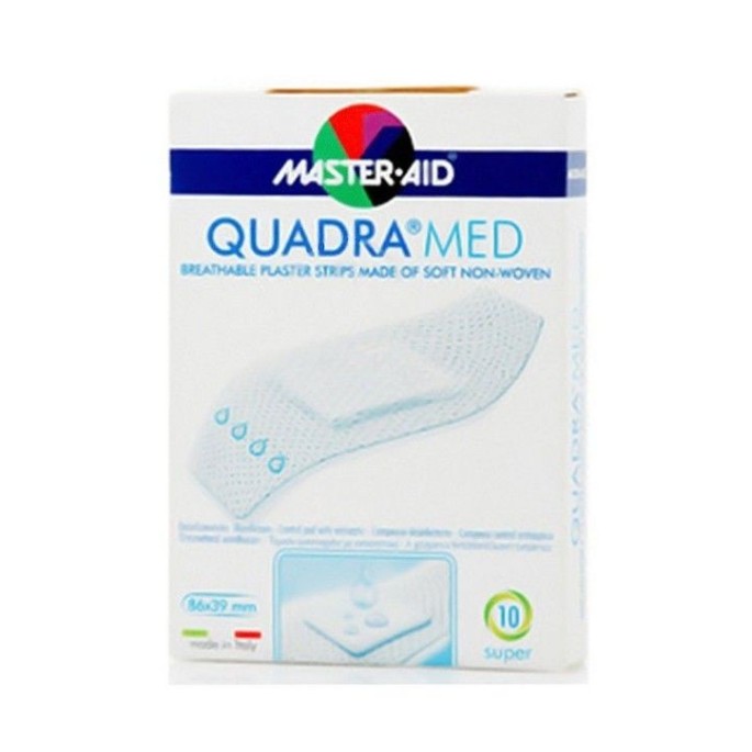 MASTER AID QUADRA MED( Cassettes in white color)Quadra - 10 strip EXTRA.