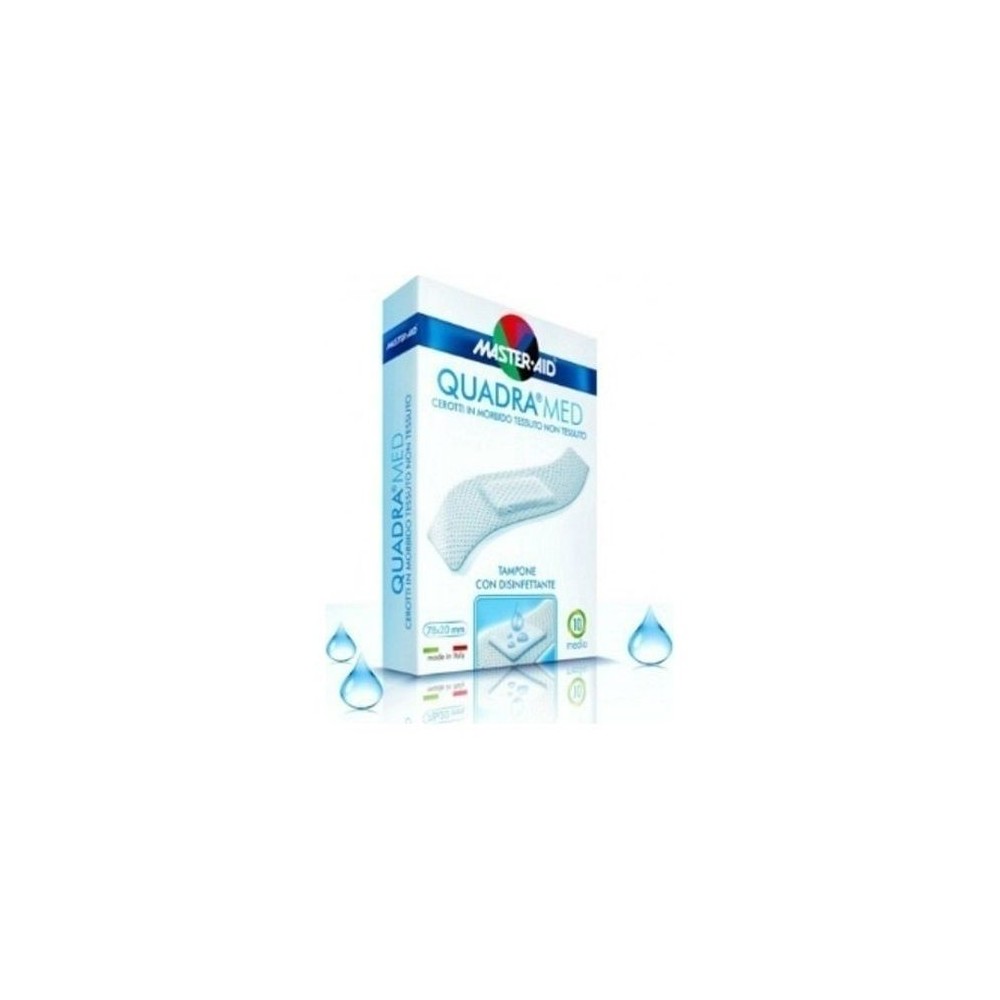 MASTER AID QUADRA MED( Cassettes in white color)Quadra - 6 strip FINGER.MASTER AID QUADRA MED( Cassettes in white)Quadra - 6 st