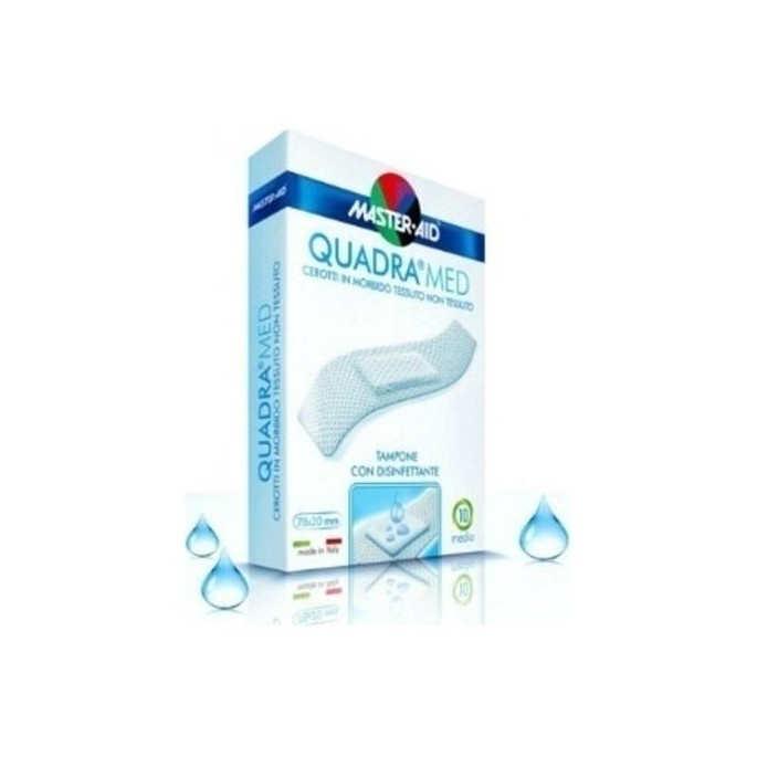 MASTER AID QUADRA MED( Cassettes in white color)Quadra - 6 strip FINGER.MASTER AID QUADRA MED( Cassettes in white)Quadra - 6 st