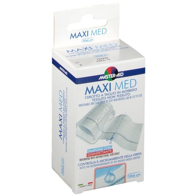 MASTER AID MAXI MED(Measure  -  White color)Maxi Med - 50x6cm.MASTER AID MAXI MED(Measure  -  White)Maxi Med - 50x6cm.