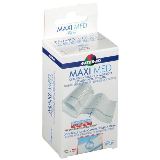 MASTER AID MAXI MED (Μέτρου - Λευκό) Maxi Med - 50x8cm.