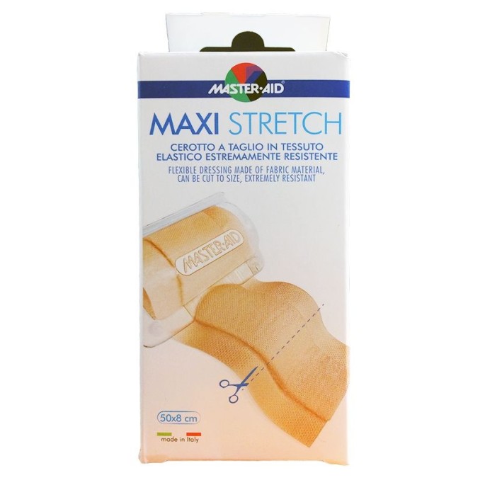 MASTER AID MAXI STRETCH (Μέτρου - Καφέ) Maxi Stretch - 50x8cm.