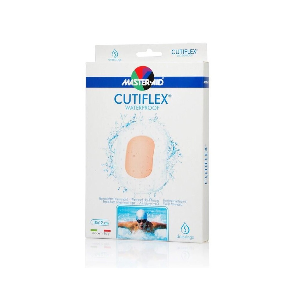 MASTER AID CUTIFLEX (Γάζες αυτοκόλλητες διαφανείς - αδιάβροχες) Cut...