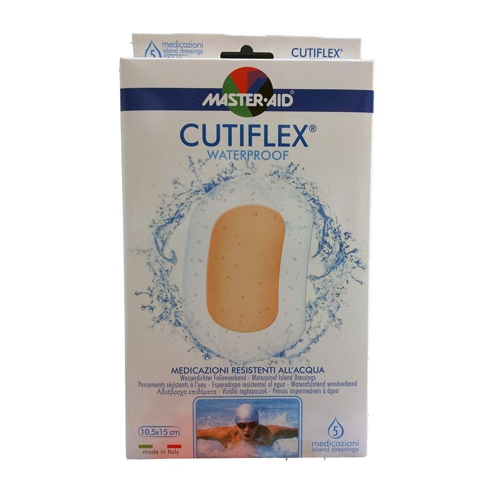 MASTER AID CUTIFLEX (Γάζες αυτοκόλλητες διαφανείς - αδιάβροχες) Cut...
