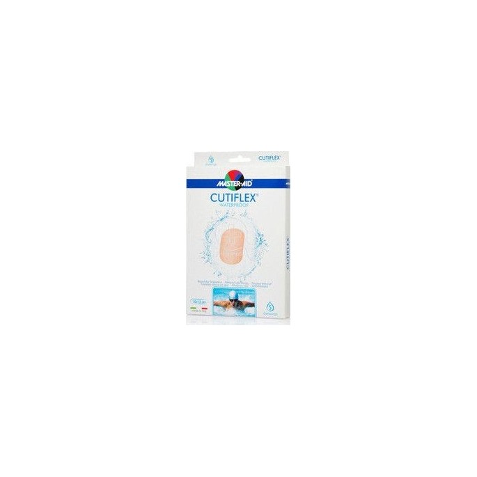 MASTER AID CUTIFLEX(Transparent Stickers -  Waterproof ) Cutiflex- 12.5x12.5cm (7.5x7.5) 5pcs.
