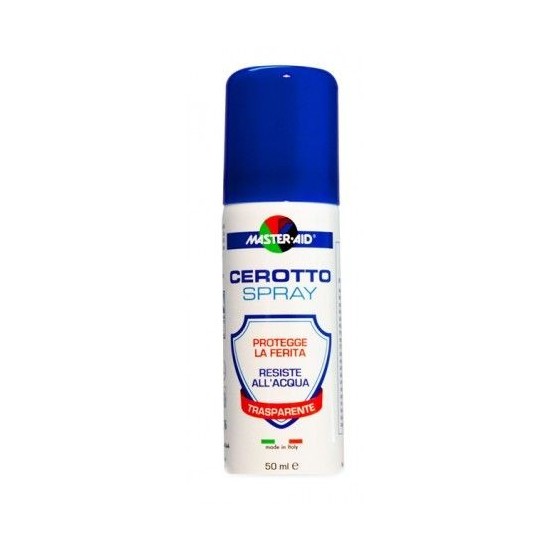 MASTER AID CEROTTO SPRAY Strip in Spray 50ml format.