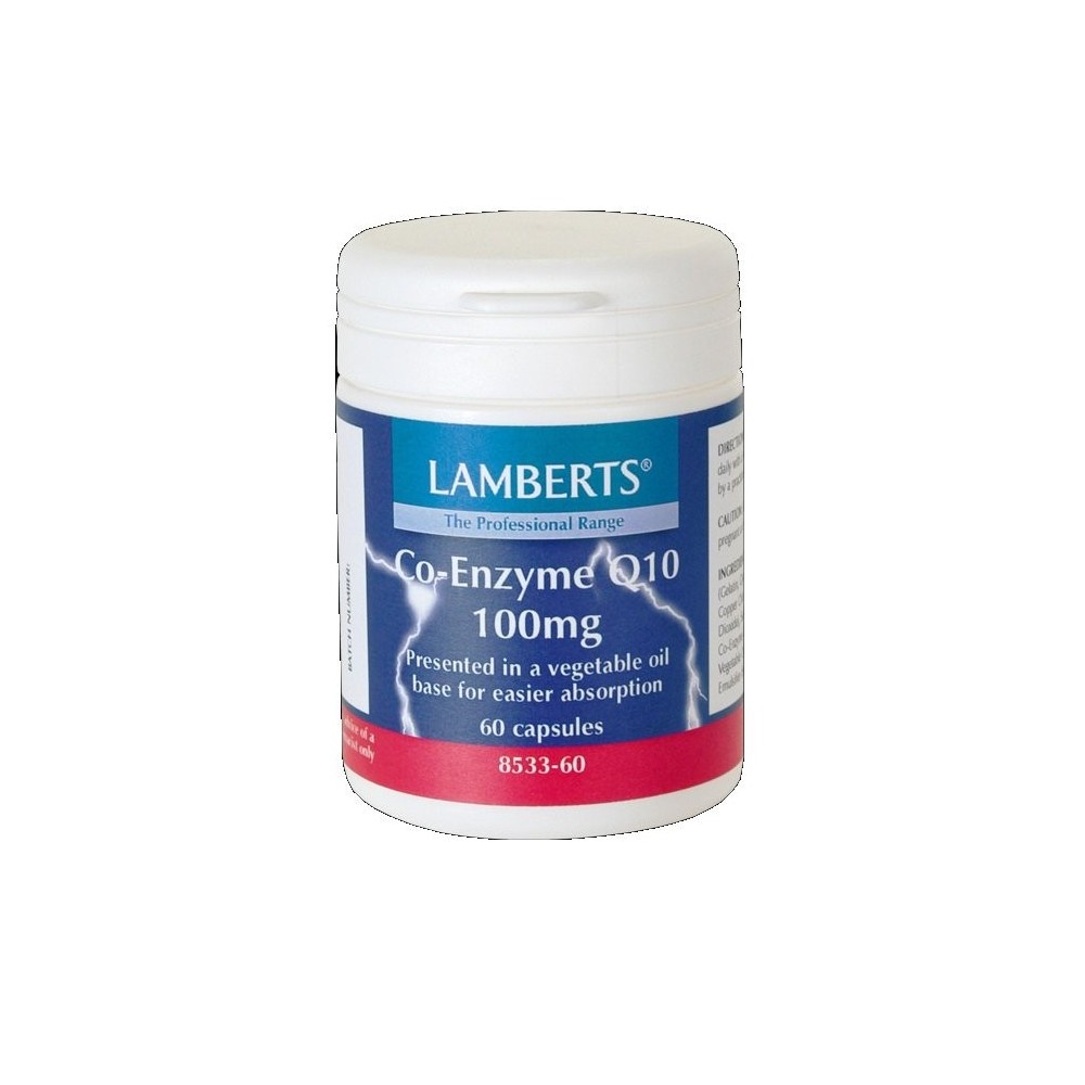 LAMBERTS CO ENZYME Q 10 100mg 60 caps