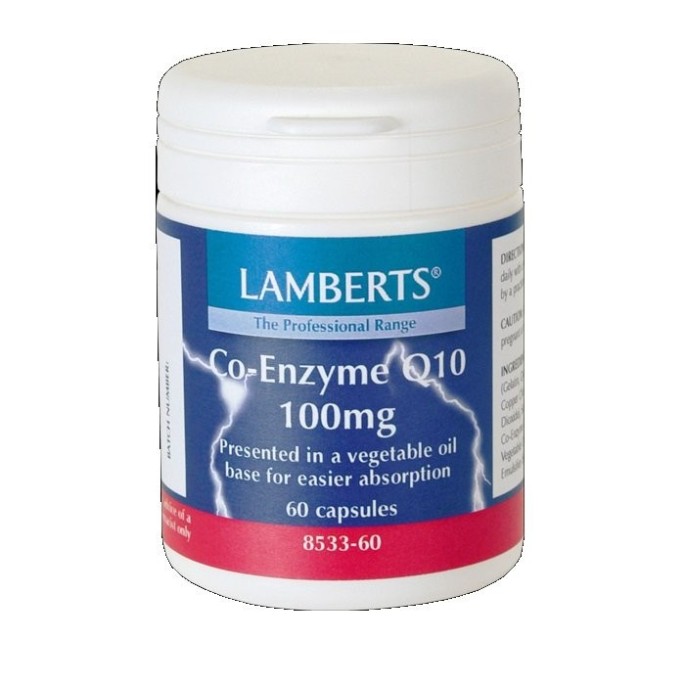 LAMBERTS CO ENZYME Q 10 100mg 60 caps