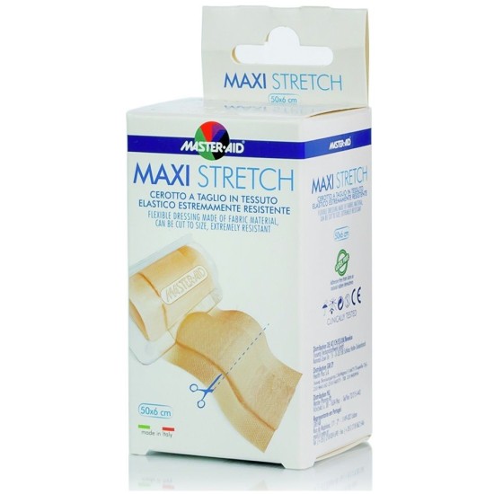 MASTER AID MAXI STRETCH (Μέτρου - Καφέ) Maxi Stretch - 50x6cm.