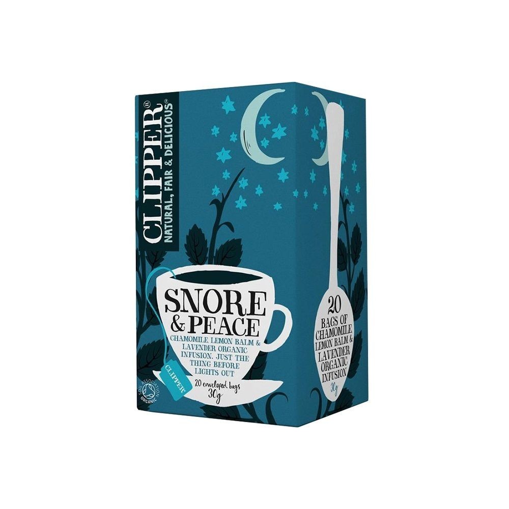 CLIPPER BIO tea Snore and Peace 20 bags x 1.5g (30gr)